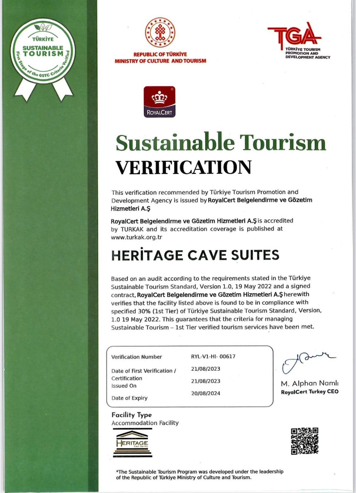 אורגופ Heritage Cave Suites מראה חיצוני תמונה